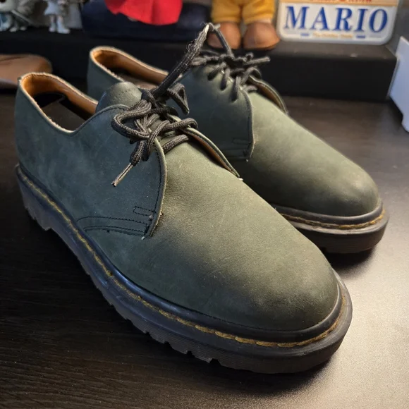 🔥EXTREMELY RARE🔥Dr. Martens D.M Raiders Vintage 1461 3 Eyelet Leather Oxfords - Picture 9 of 12